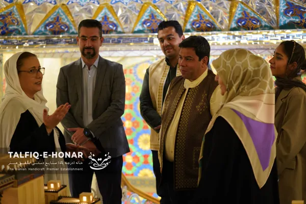 بازدید سفیر محترم کشور رومانی از مجموعه تلفیق هنر؛ نقطه عطفی در تعمیق روابط فرهنگی و هنری دو کشور