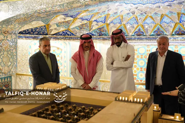 بازدید سفیر محترم عربستان سعودی از مجموعه تلفیق هنر؛ زمینه‌ساز همکاری‌های نوین فرهنگی و هنری